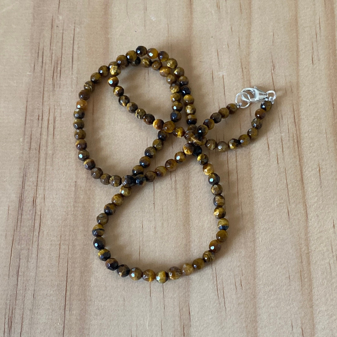 Tigers Eye Sterling Silver Necklace - Empaness